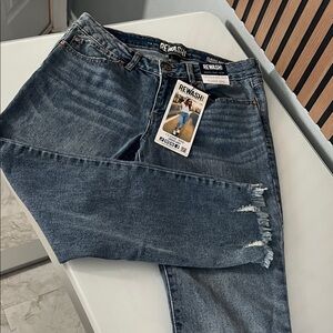 Rewash Blue Distressed Women Jeans
#124